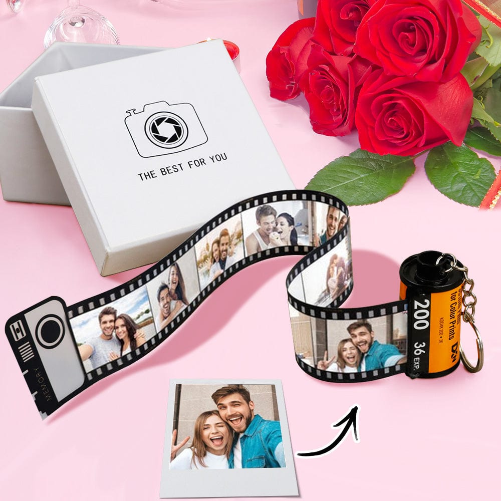 Film Keychain Gifts 1 Year Anniversary Gift Custom Valentines Day Gift –  GiftLab