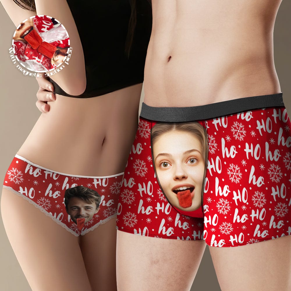 Custom Face Underwear Personalized Magnetic Tongue Underwear Christmas –  GiftLab