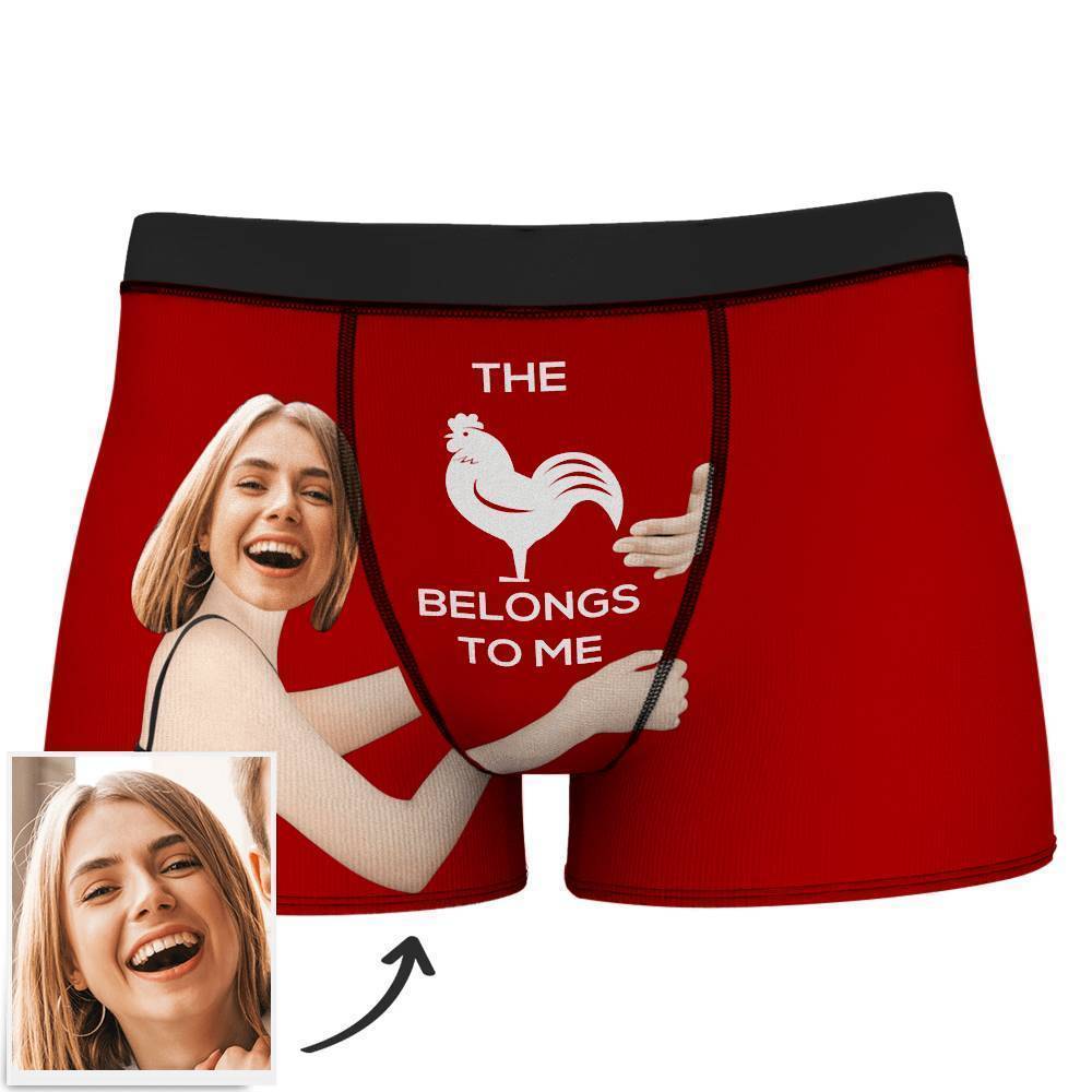 GiftLAB Custom Boxer Shorts With Your Face On Them Hugging Novelty Und –  GiftLab