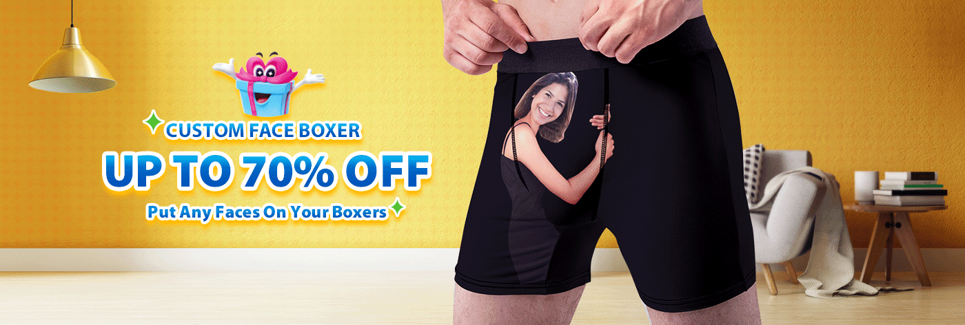 Custom Face Boxer｜Custom Underwear With Face – GiftLab
