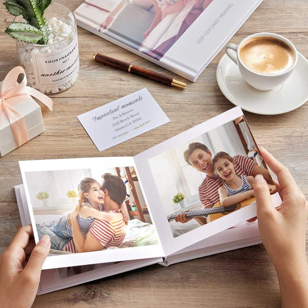 Father's Day Photo Book Custom Photo Album Father's Day Gift Custom Ph –  GiftLab