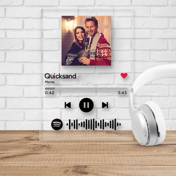 Spotify Plaque Spotify Glass Art Custom Music Plaque Anniversary Gift –  GiftLab