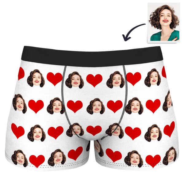 Custom Boxers With Face, Personalized Photo Print Underwear, Boxer With  Picture, Anniversary/birthday Gift for Boyfriend Gift for Husband -   Hong Kong