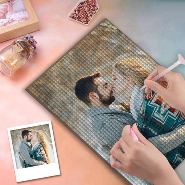 Custom Diamond Painting Kits DIY Gift Anniversary Gift Valentine's Day –  GiftLab
